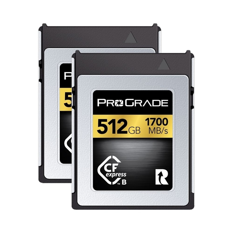 ProGrade Digital 512GB CFexpress 2.0 Type B Gold 記憶卡